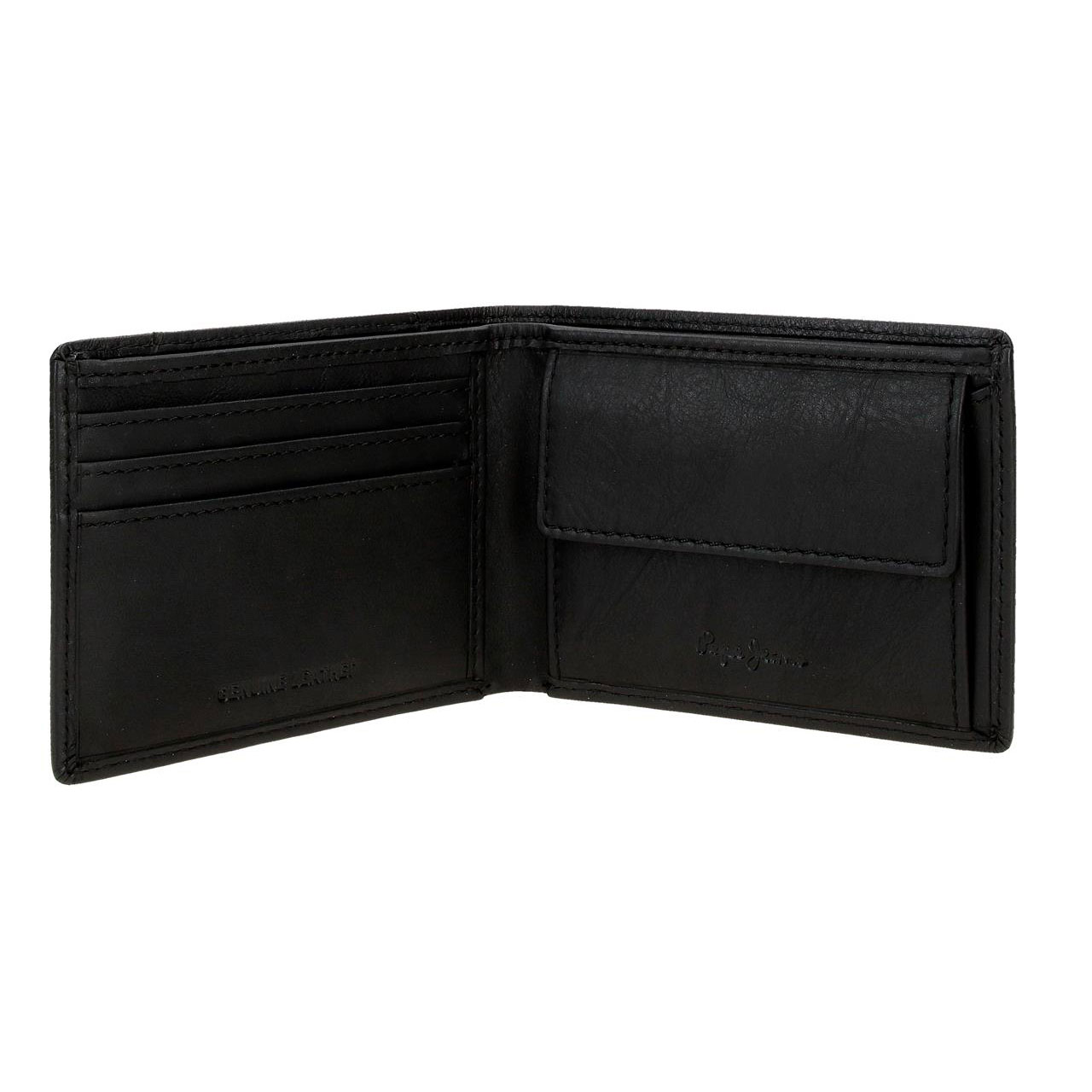 Carteira Pepe Jeans Indiana Preto 11,5X8X1Cm 450078819020 ( Imagem 3 de 4 ) - Preview