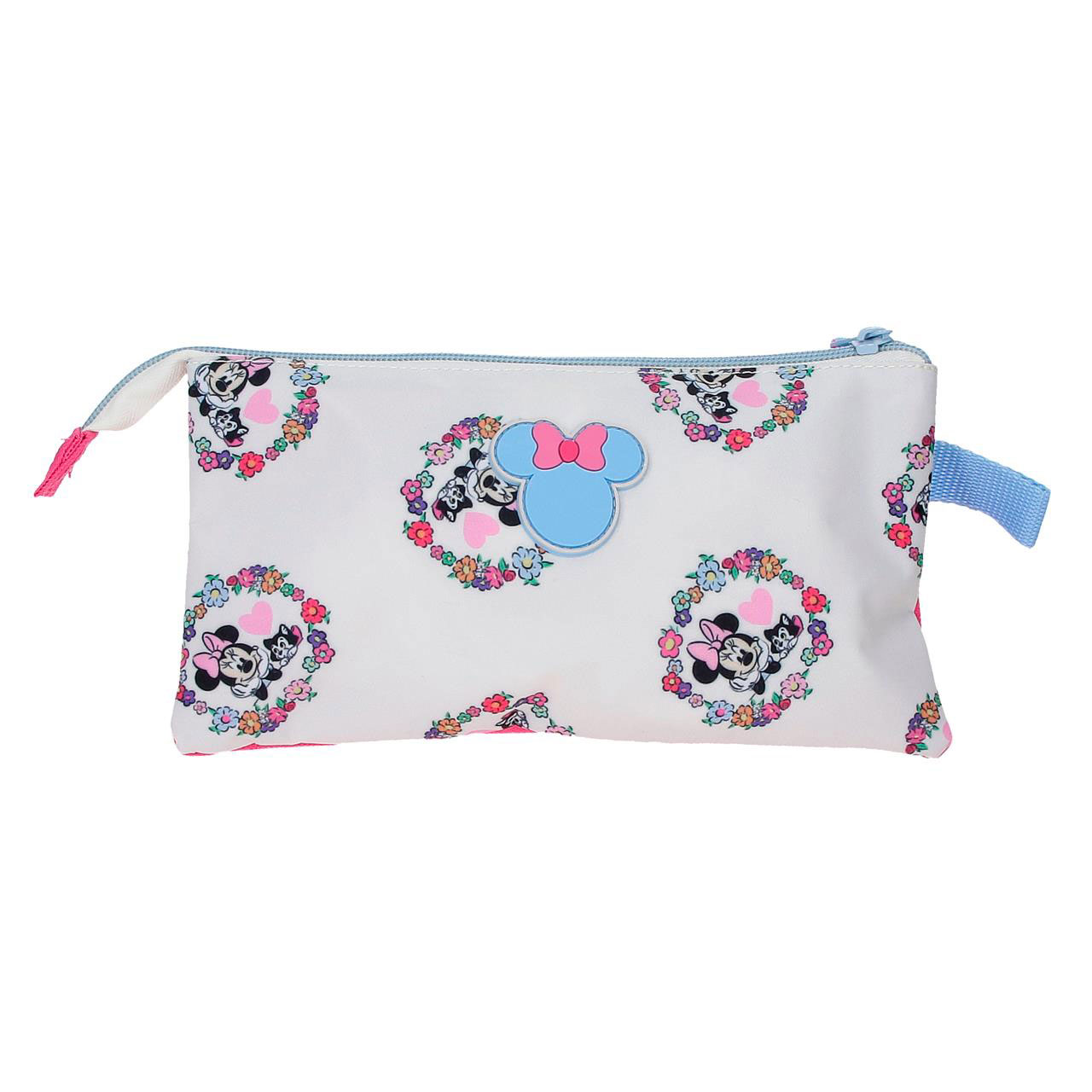 Estojo Triplo Disney Minnie Mouse Flowers 4314311/610098405033 ( Imagem 3 de 4 ) - Preview