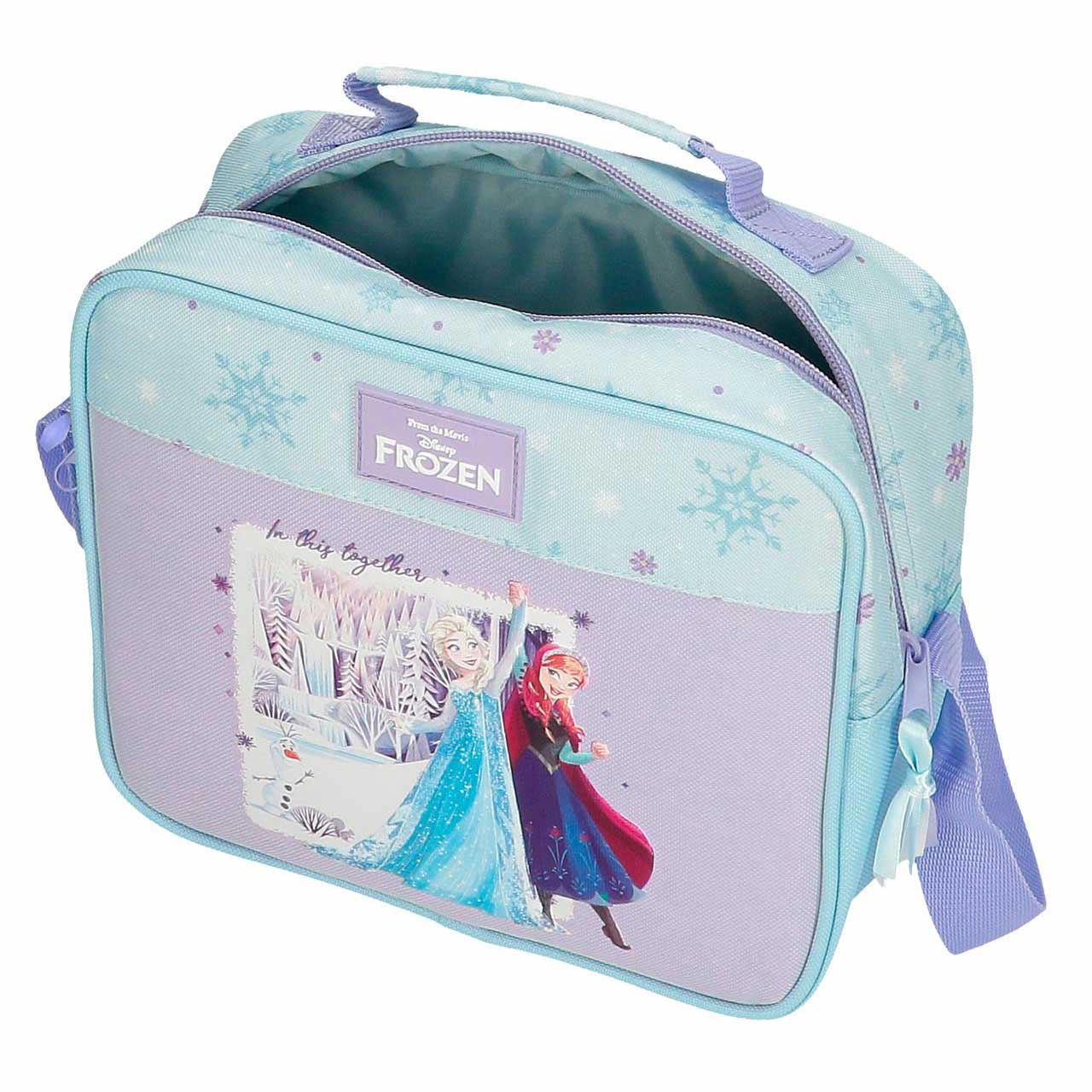 Lancheira Disney Frozen In This Toghether 23X20X9Cm Adaptavel A Trolley 4334811/610100451081 ( Imagem 2 de 4 ) - Preview