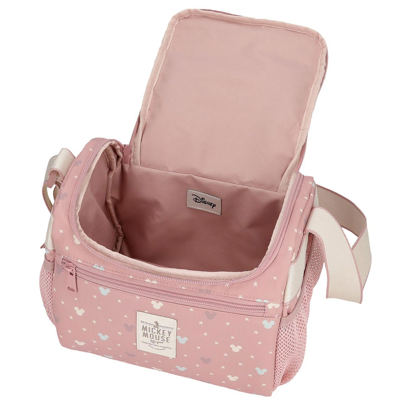 Lancheira Termica Disney Luma Mickey Mouse 27X32X13Cm Adaptavel A Trolley 320031451073 ( Imagem 4 de 4 ) - Preview