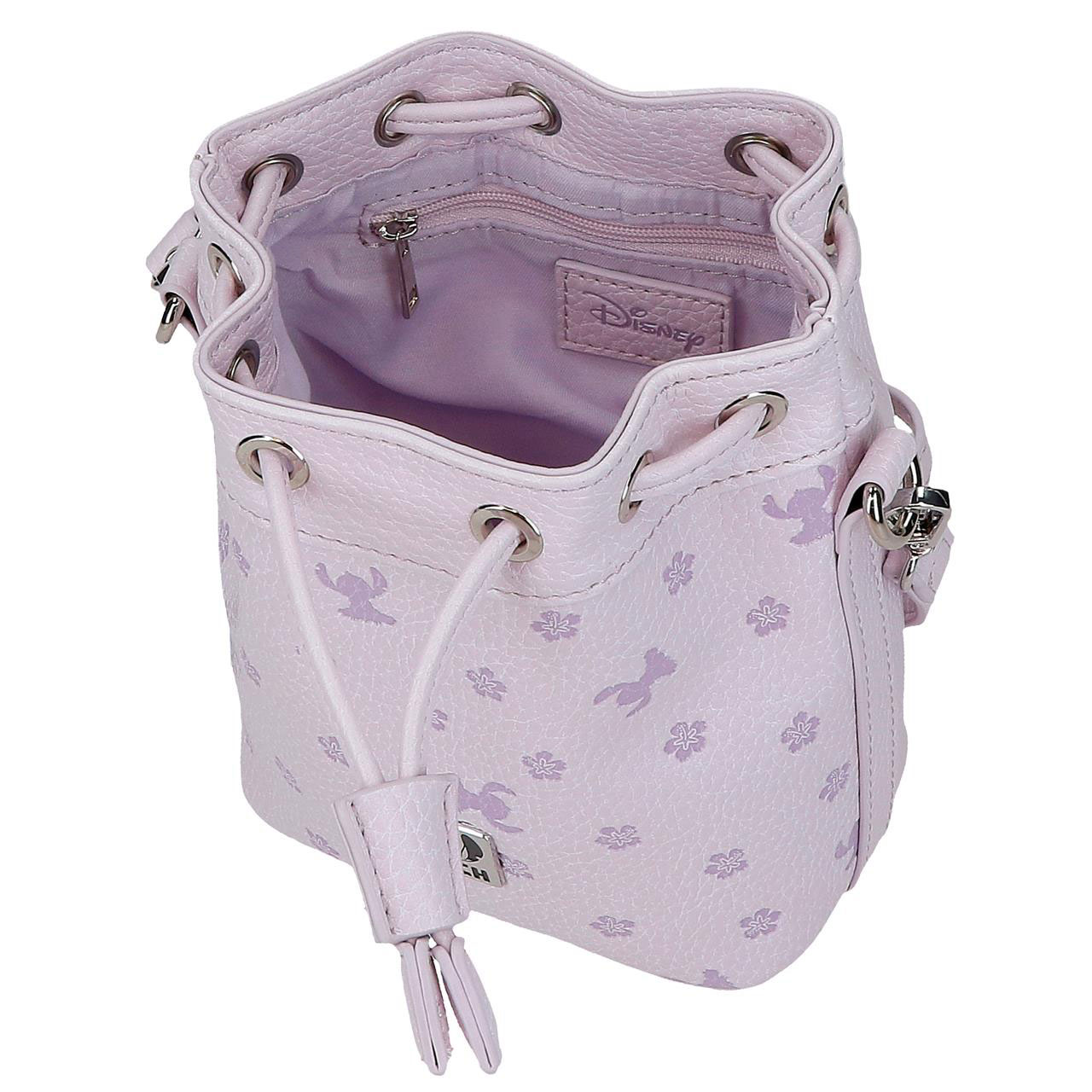 Mala De Tiracolo Enso Disney Bloom Stitch Lilas14X17X9Cm 320036736081 ( Imagem 4 de 4 ) - Preview