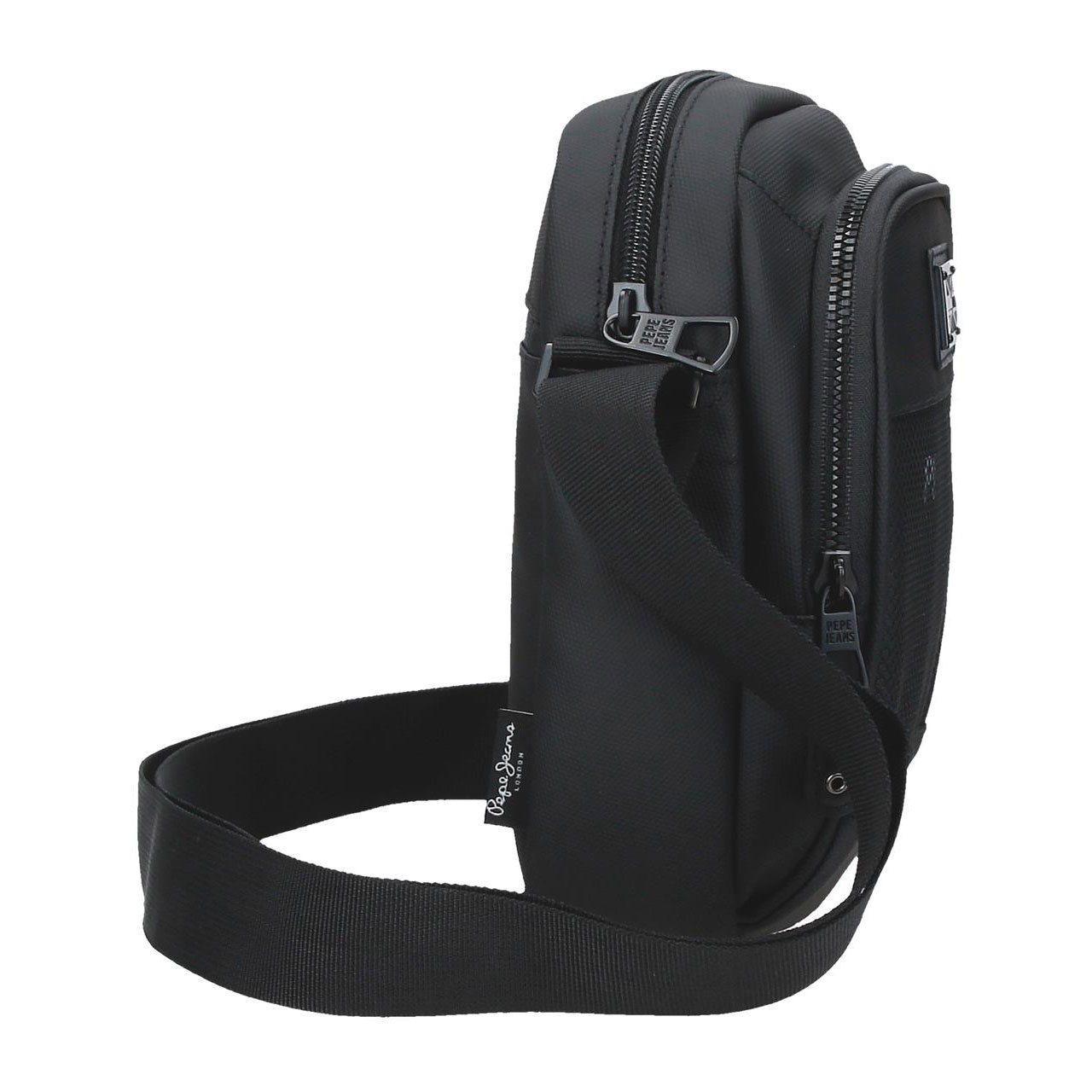 Mala De Tiracolo Pepe Jeans Durham Preta 17X22X8Cm 420127524020 ( Imagem 2 de 4 ) - Preview