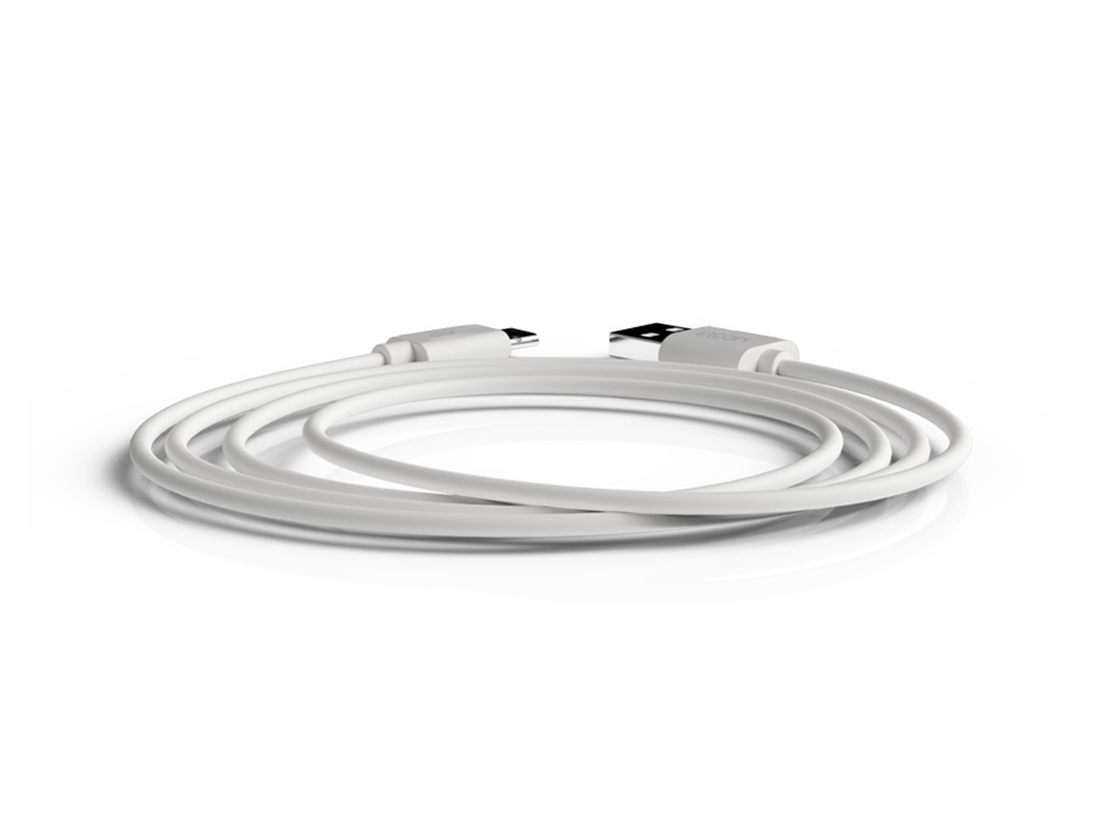 Cabo groovy usb-a a tipo c comprimento 1 mt cor branco ( Imagem 3 de 3 ) - Preview
