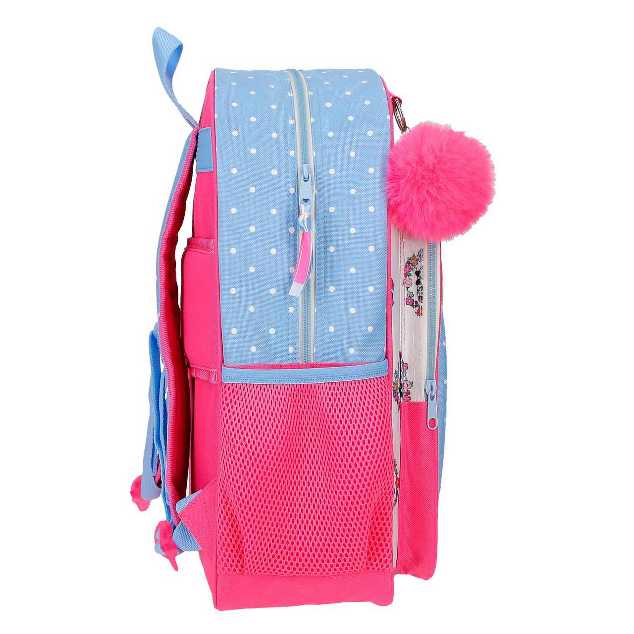 Mochila Disney Minnie Mouse Flowers 40X30X13Cm Adaptavel A Trolley 43123F1/610098245133 ( Imagem 2 de 4 ) - Preview