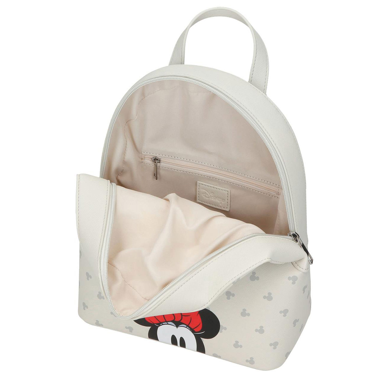 Mochila Enso Disney Bowlogue Minnie Mouse Bege 26X23X11,5Cm 320035298062 ( Imagem 4 de 4 ) - Preview