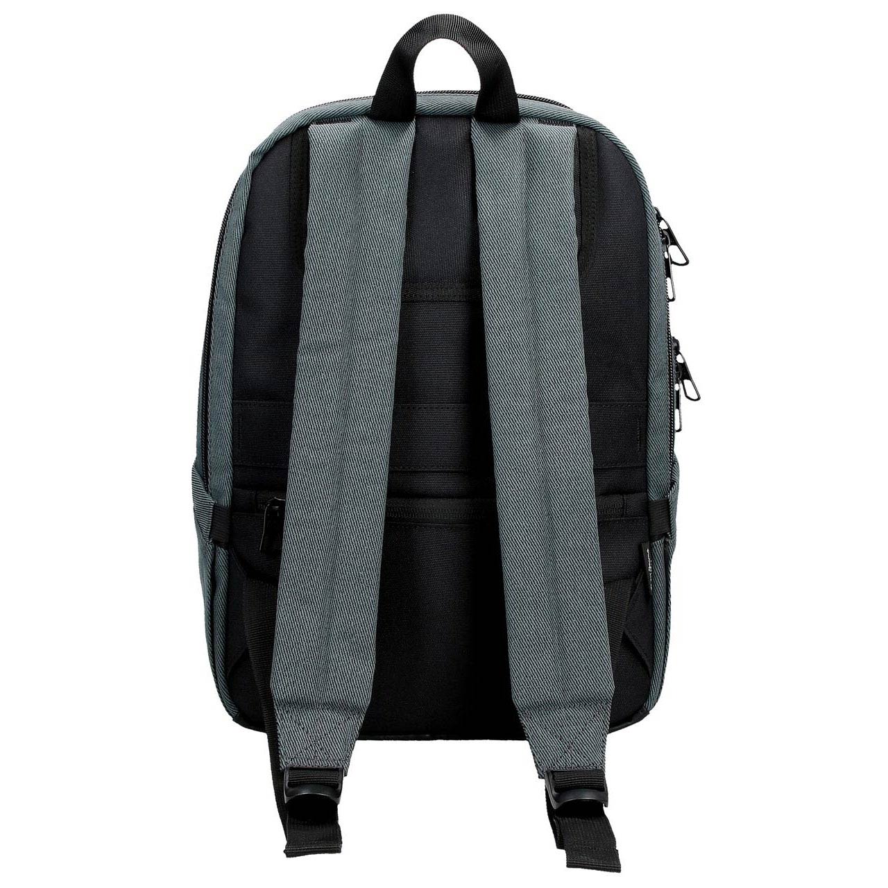 Mochila Para Portatil 13,3" E Tablet 12" Pepe Jeans Aiden Azul Adaptavel A Trolley 420141204030 ( Imagem 3 de 4 ) - Preview