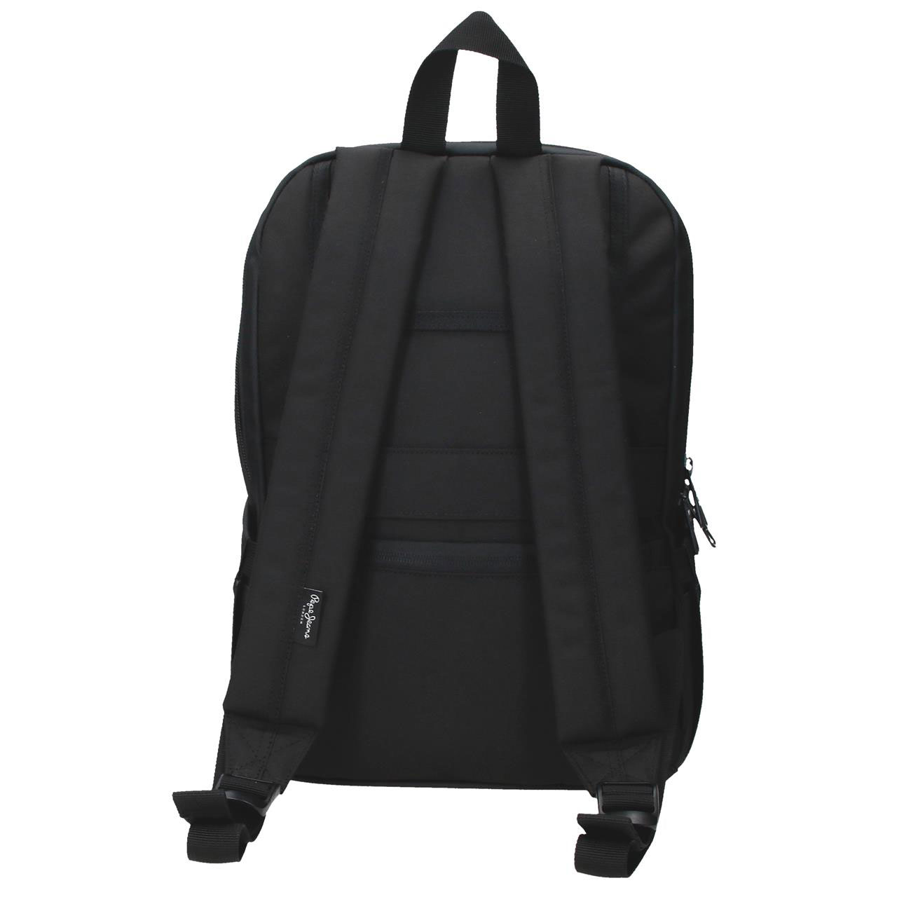 Mochila Para Portatil 13,3" E Tablet 12" Pepe Jeans Durham Preto Adaptavel A Trolley 420127203020 ( Imagem 3 de 4 ) - Preview