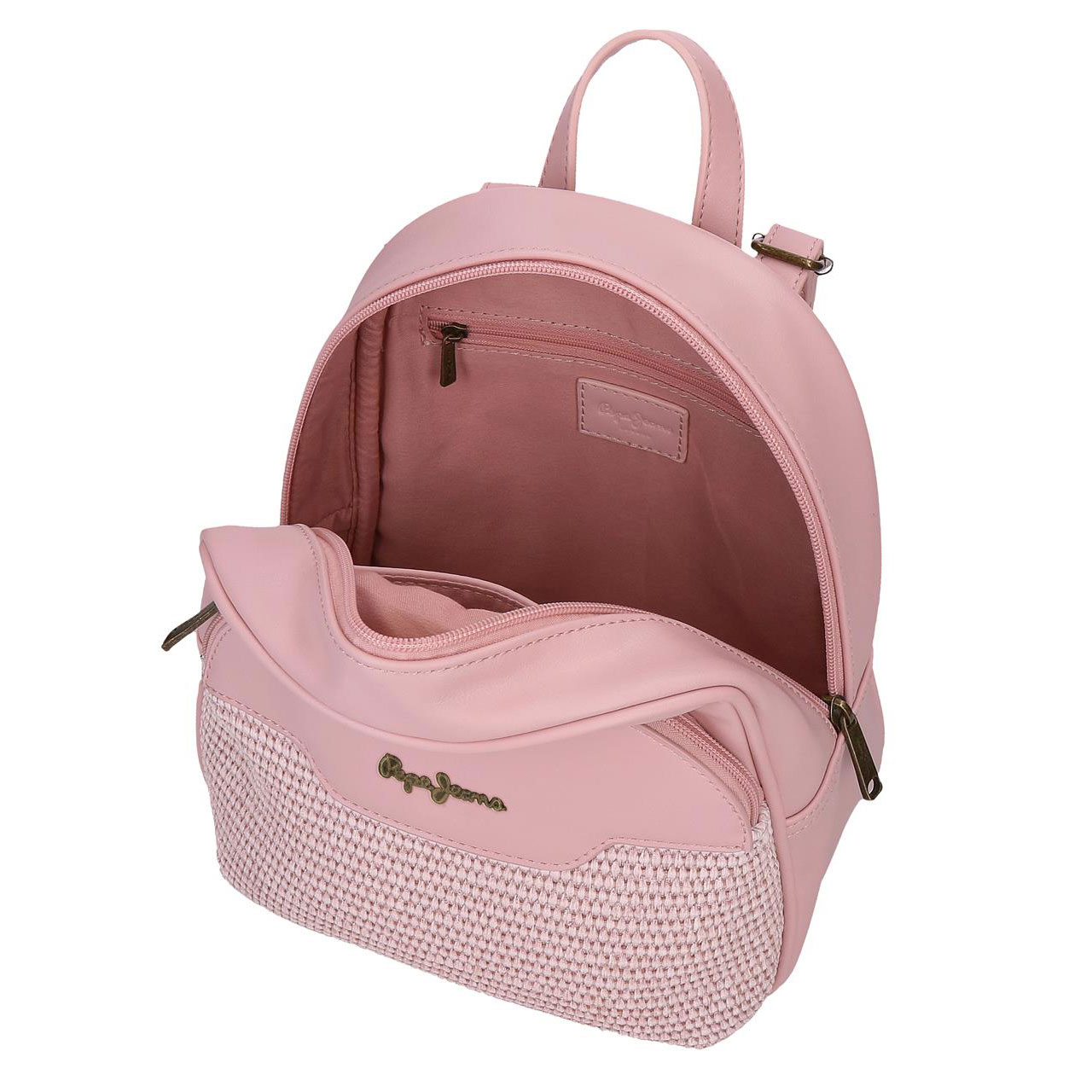 Mochila Pepe Jeans Clara Rosa 27,5X21X10Cm 420132276076 ( Imagem 4 de 4 ) - Preview