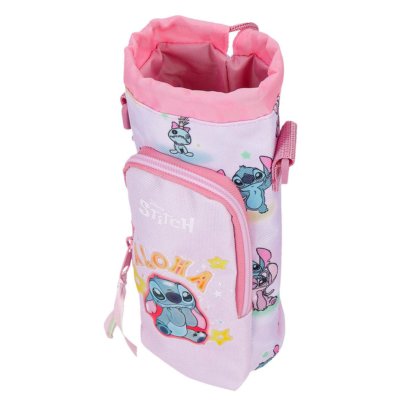 Porta-Garrafas Disney Stitch Aloha 8X22,5X8Cm 4353411/610102934082 ( Imagem 4 de 4 ) - Preview