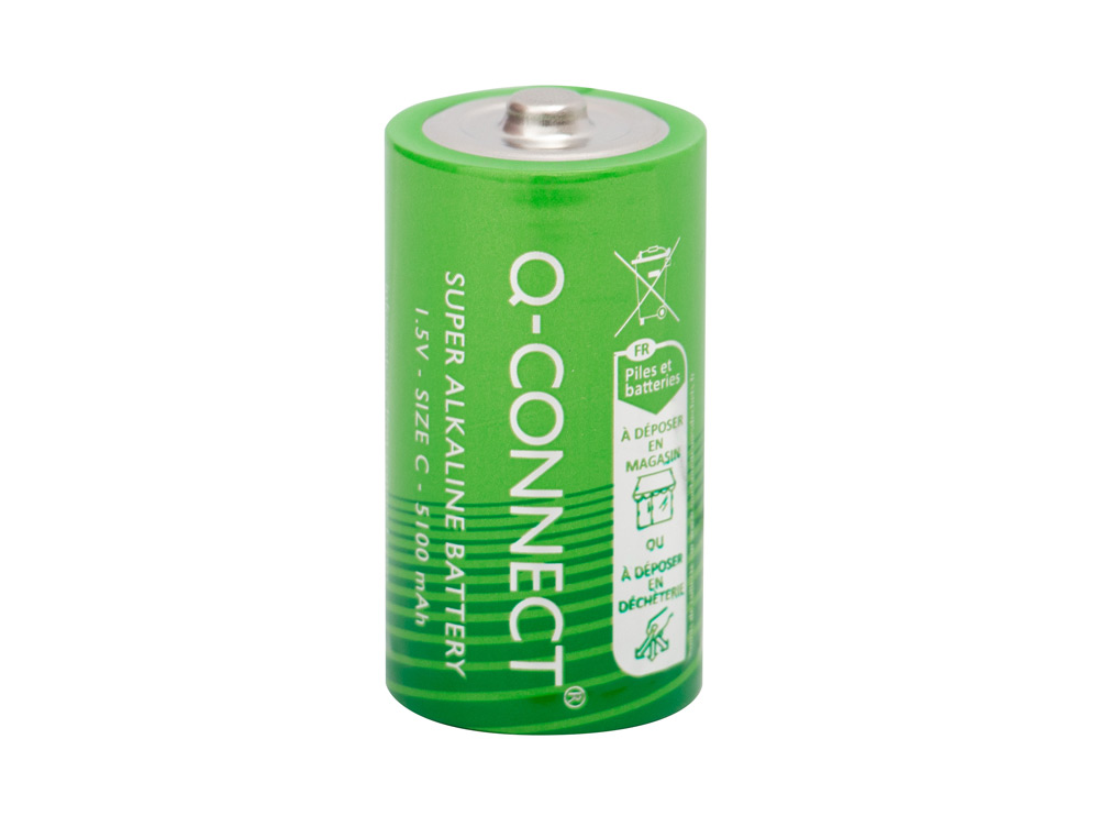 Pilha q-connect alcalina c blister com 2 unidades ( Imagem 3 de 12 ) - Preview