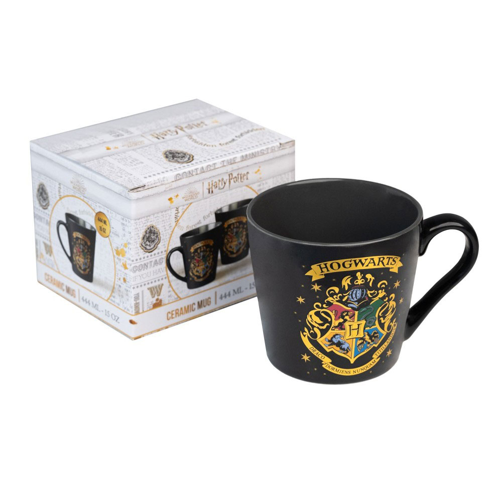Caneca De Cerâmica Harry Potter Hogwarts 350Ml Tazp14 ( Imagem 4 de 4 ) - Preview
