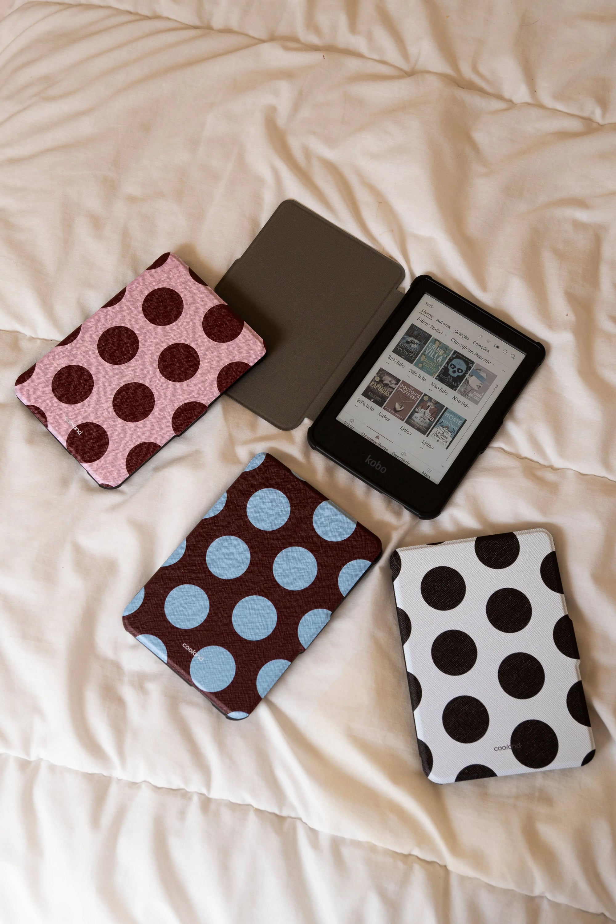 Capa COOLAND POLKA GLAM para Kobo Libra Colour/2 ( Imagem 2 de 4 ) - Preview