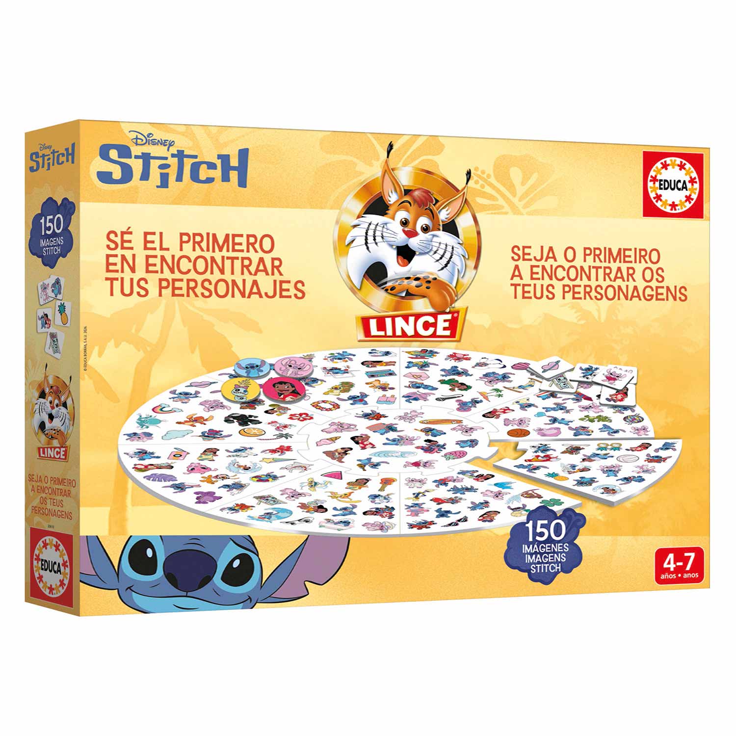 Lince Disney Stitch 150 Imagens Educa 20610 ( Imagem 4 de 4 ) - Preview