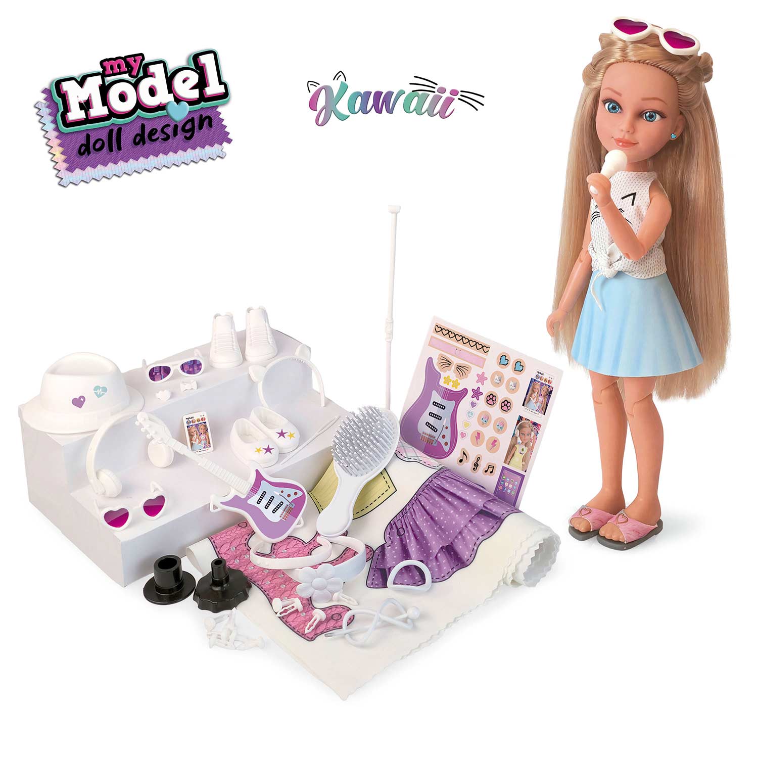 My Model Doll Design Kawaii Educa 20651 ( Imagem 2 de 4 ) - Preview