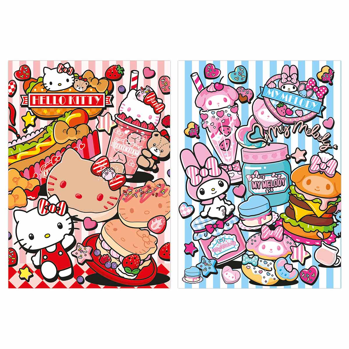 Maleta Puzzle Educa 2X48 Peças Hello Kitty And Friends 20510 ( Imagem 2 de 3 ) - Preview
