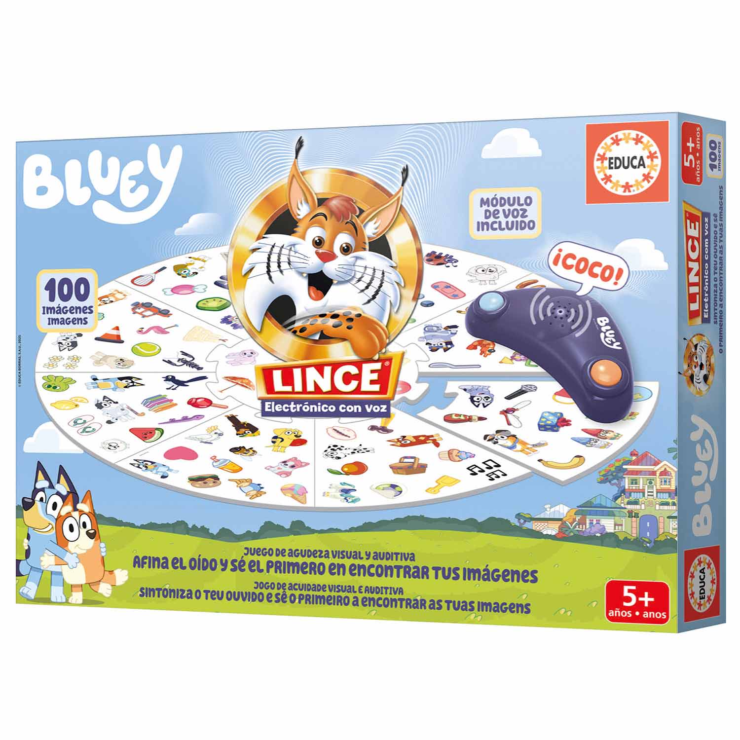Lince Eletronico Com Voz De Bluey Educa 20359 ( Imagem 2 de 4 ) - Preview