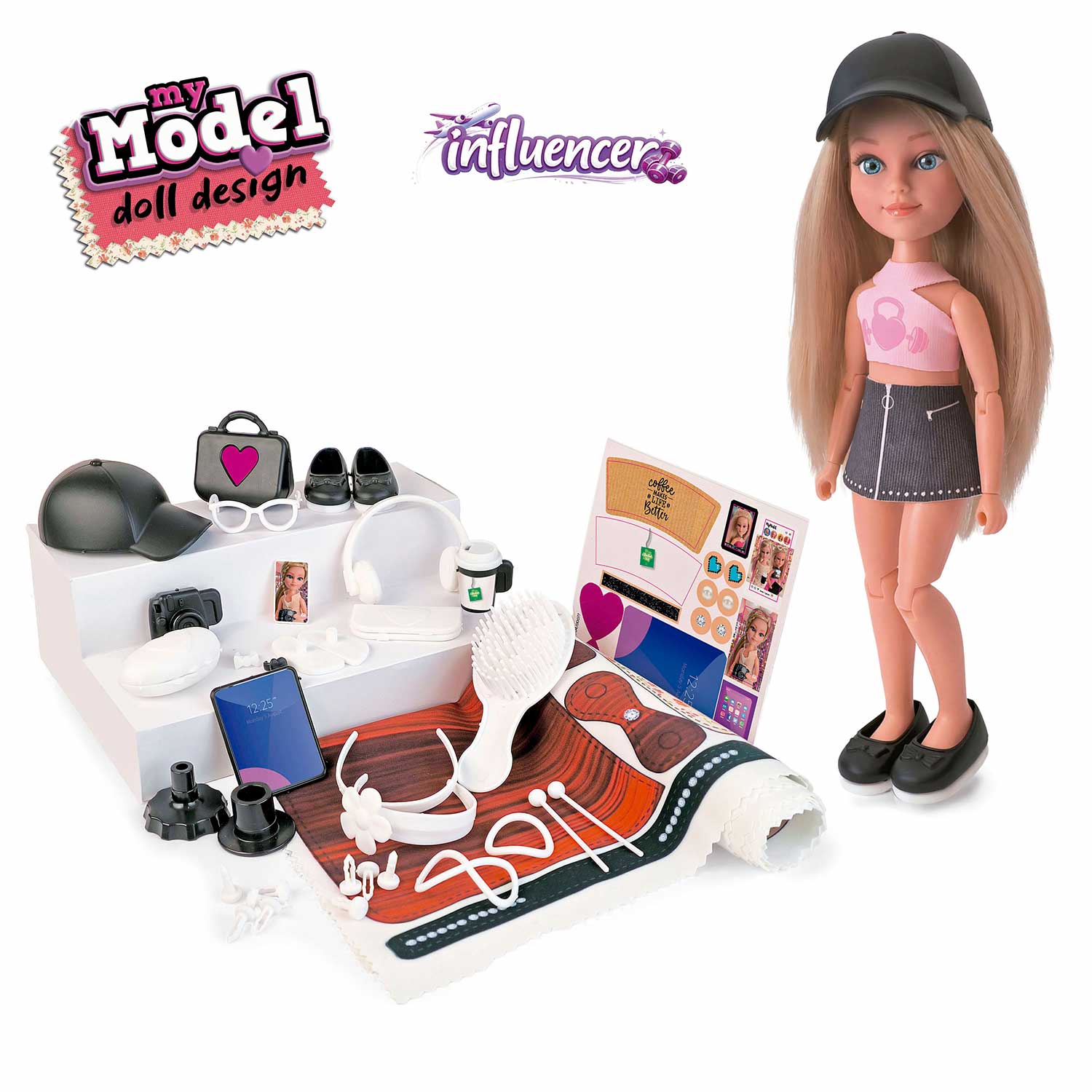 My Model Doll Design Influencer Educa 20650 ( Imagem 2 de 4 ) - Preview