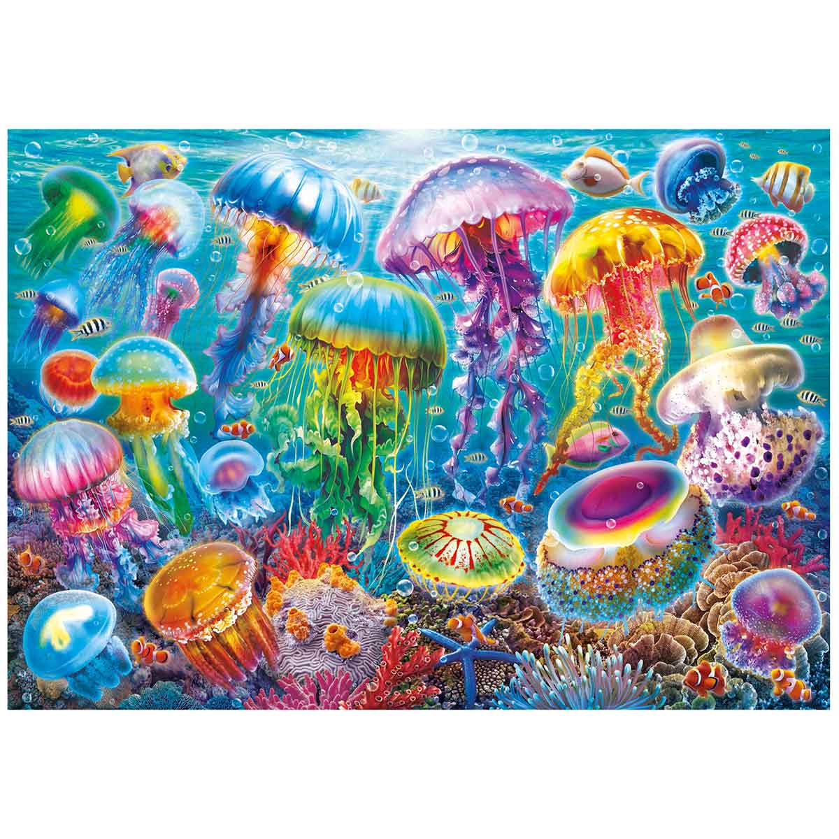 Puzzle Educa 1000 Peças Aguas-Vivas 20554 ( Imagem 2 de 4 ) - Preview