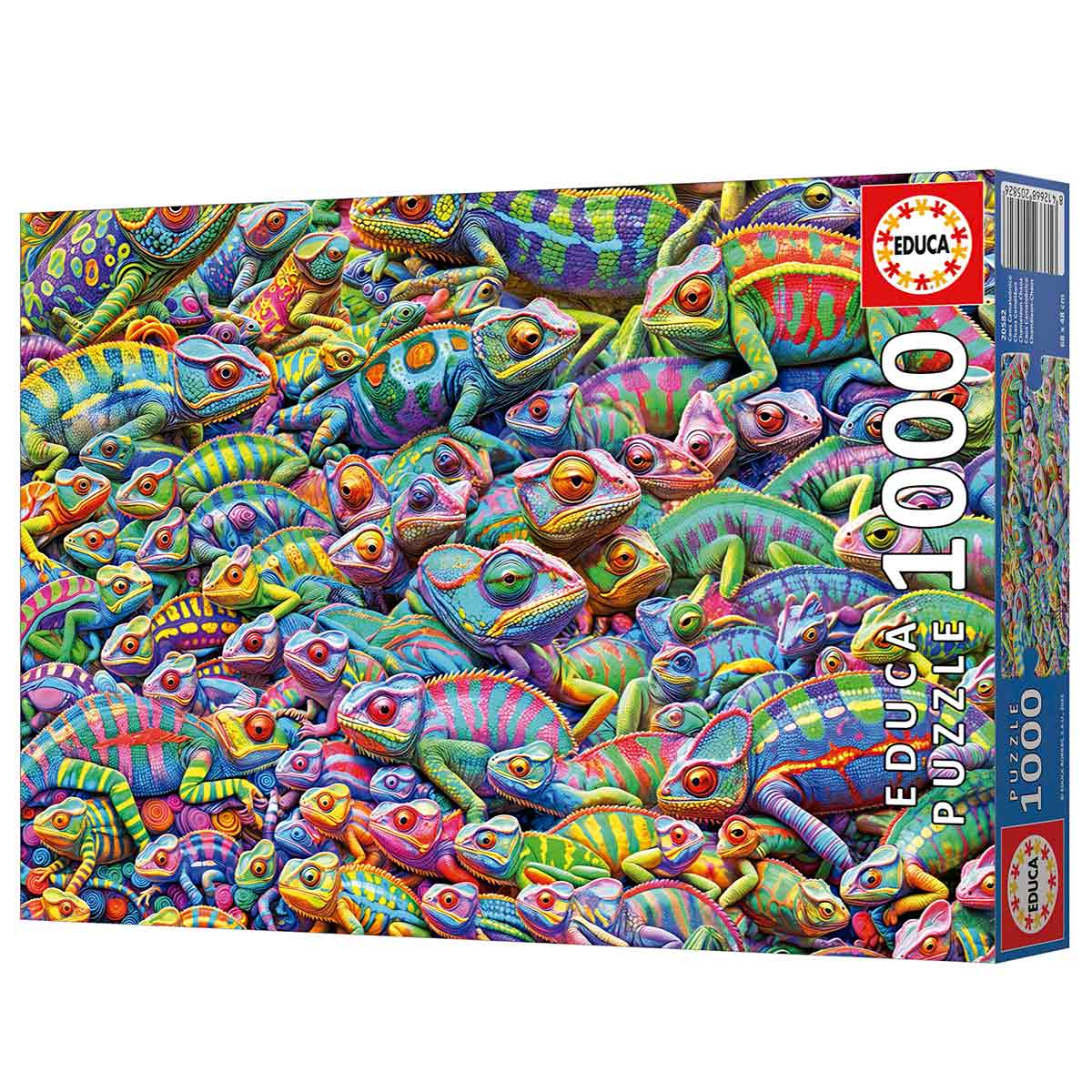 Puzzle Educa 1000 Peças Caos Camleonico 20582 ( Imagem 4 de 4 ) - Preview