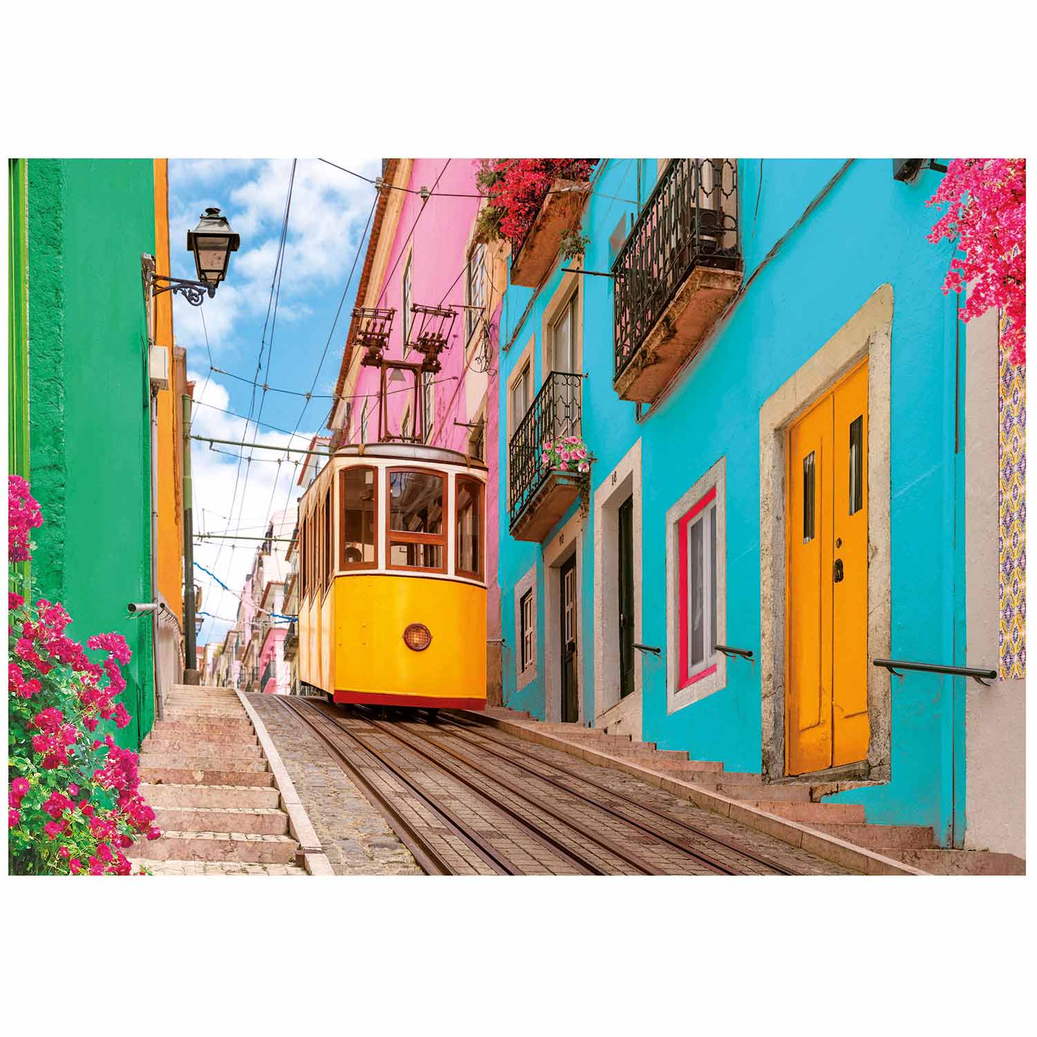 Puzzle Educa 1000 Peças Lisboa Colorida 20552 ( Imagem 2 de 4 ) - Preview