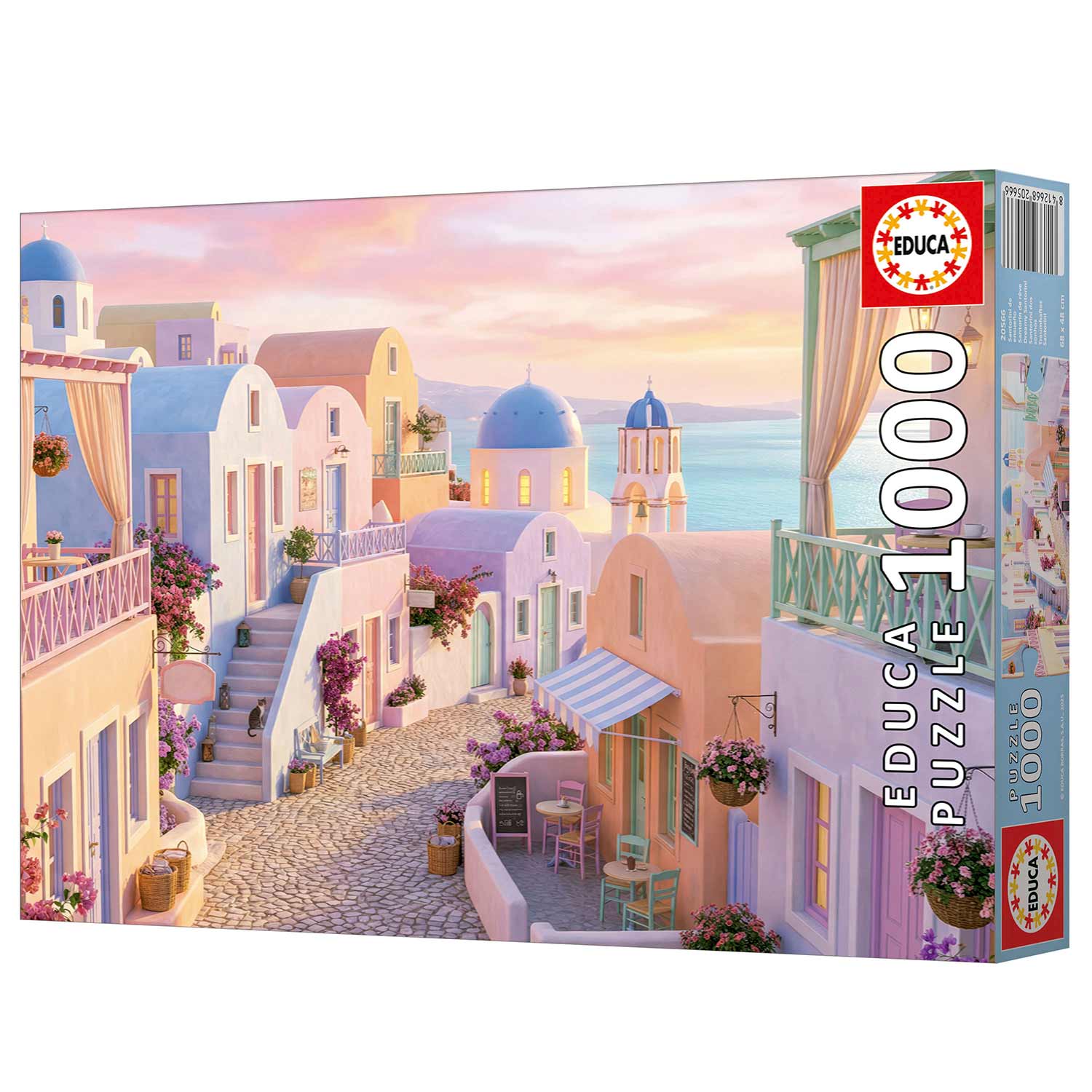 Puzzle Educa 1000 Peças Santorini Dos Sonhos 20566 ( Imagem 4 de 4 ) - Preview