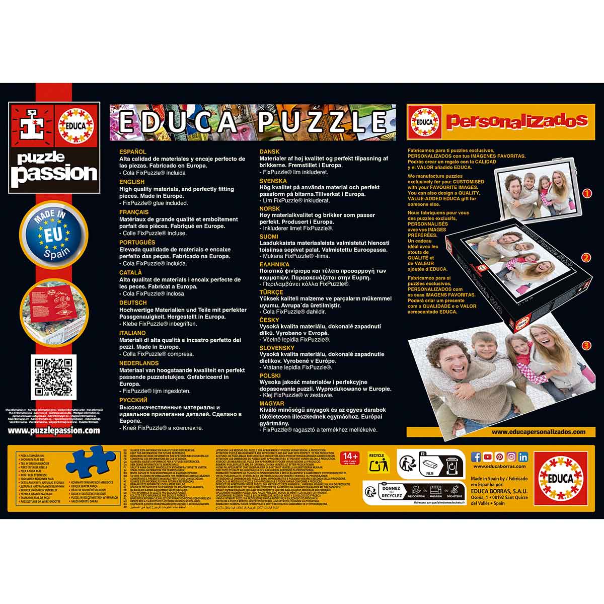Puzzle Educa 1000 Peças Ursos-Pardo No Canada 20553 ( Imagem 3 de 4 ) - Preview