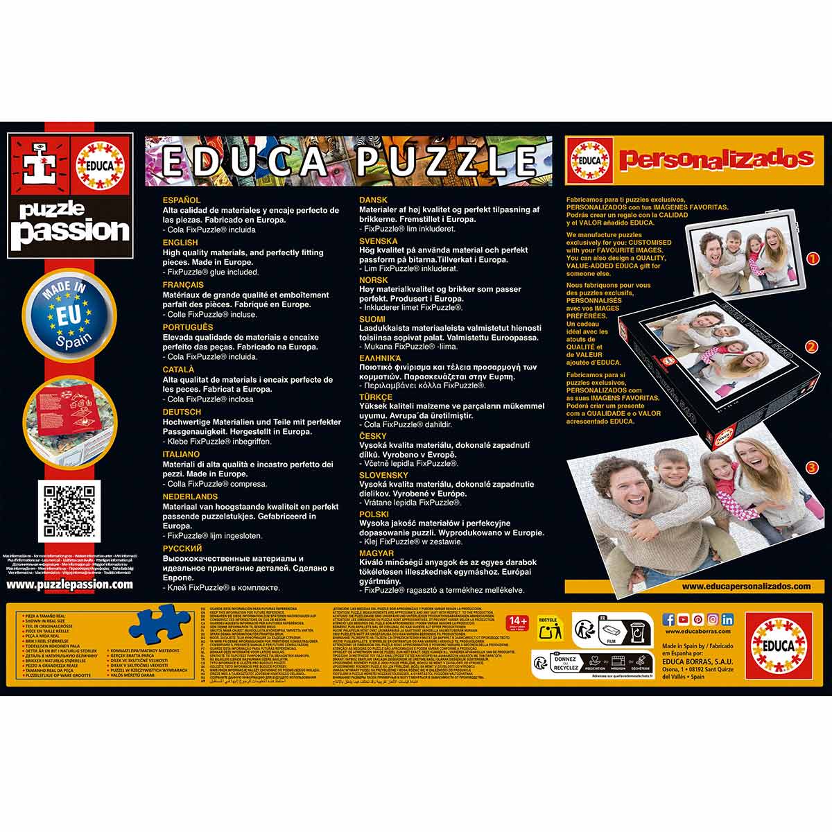 Puzzle Educa 2000 Peças Romance Em Nova Iorque 20575 ( Imagem 3 de 4 ) - Preview