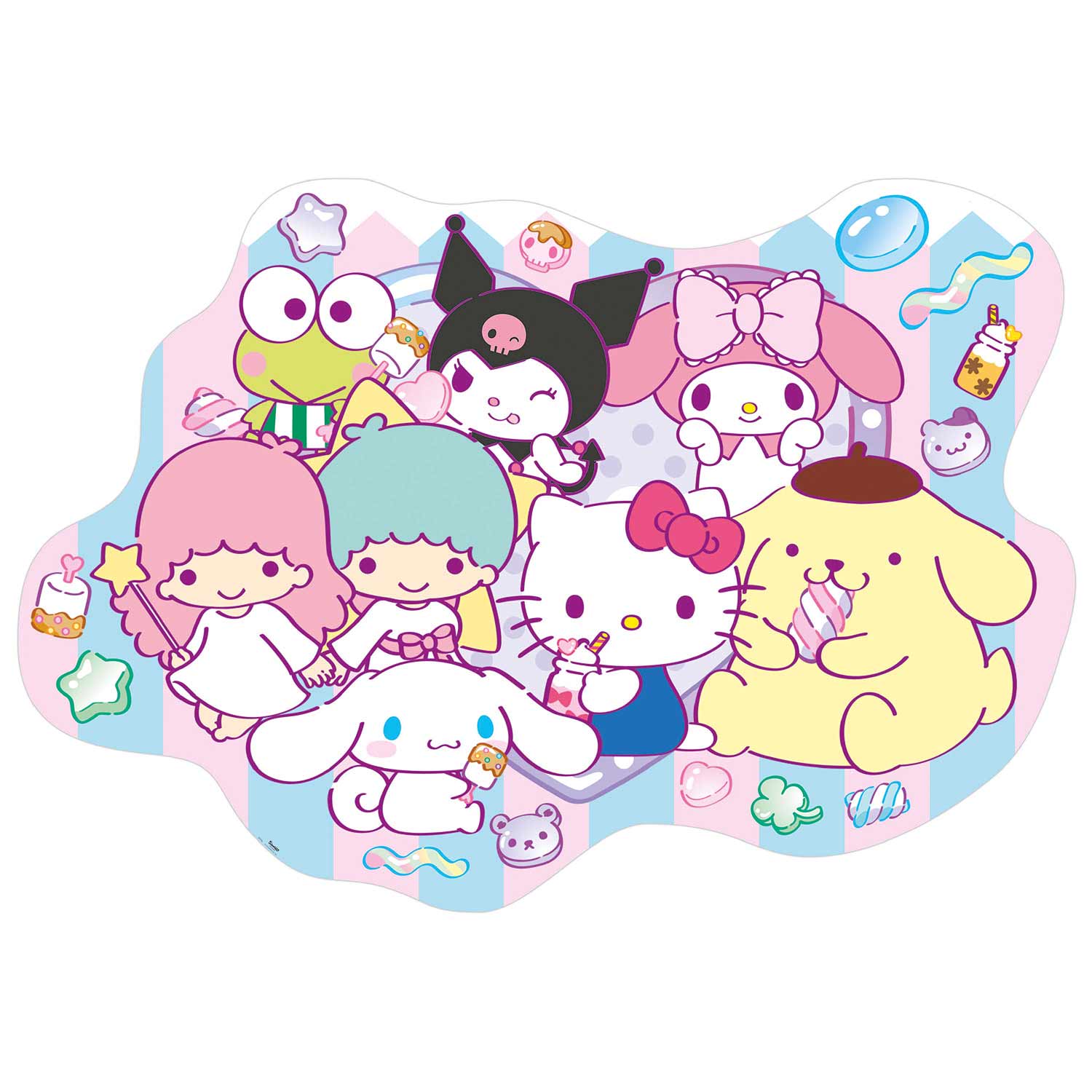 Puzzle Educa 250 Peças Hello Kitty 20506 ( Imagem 2 de 4 ) - Preview