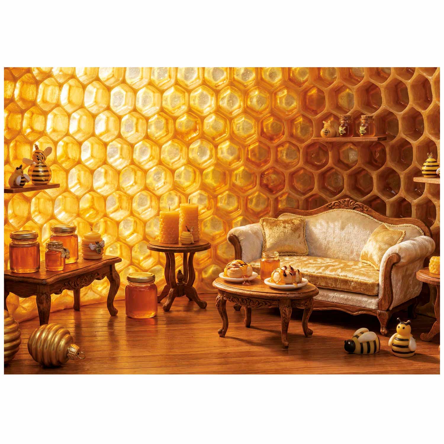 Puzzle Educa 500 Peças Comfort Doce Lar De Mel 20583 ( Imagem 2 de 4 ) - Preview