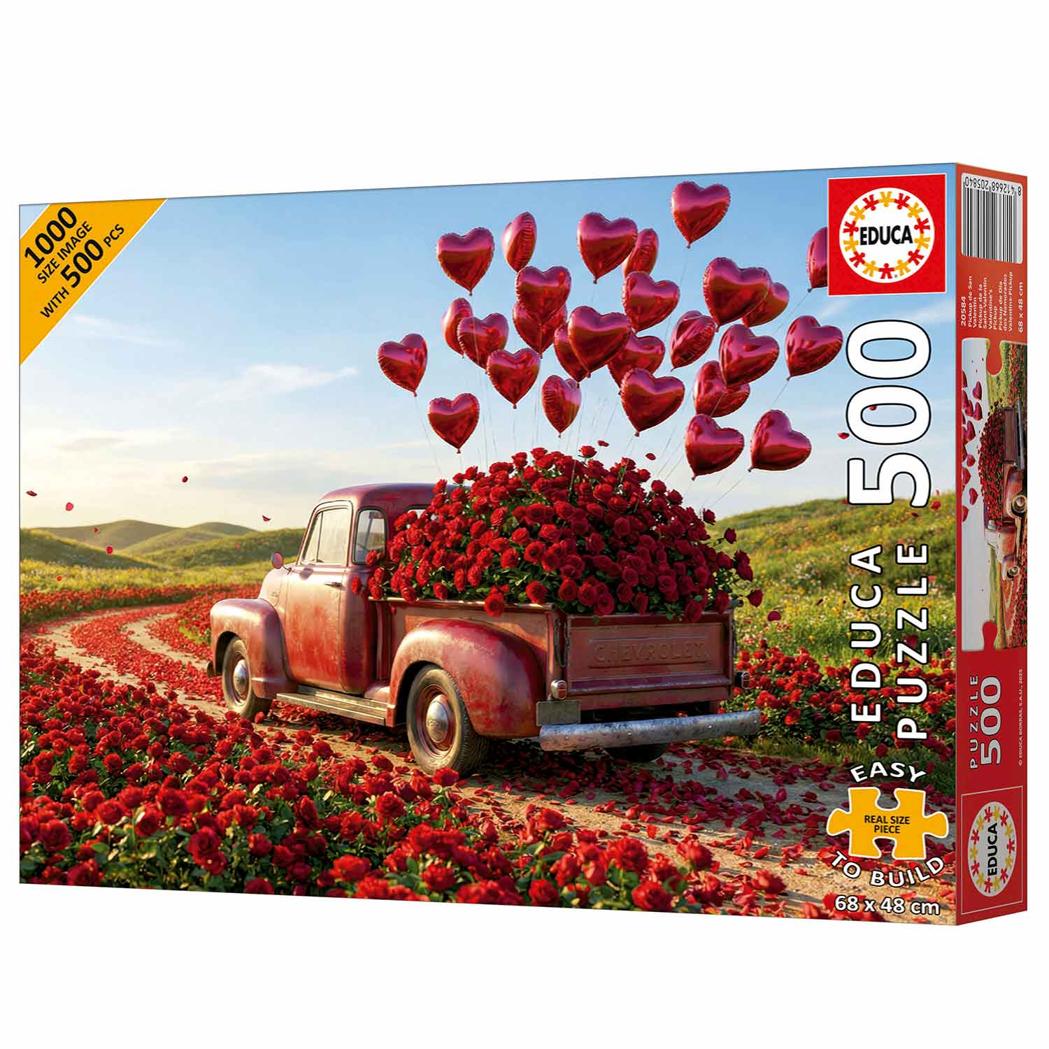 Puzzle Educa 500 Peças Comfort Pickup De Dia Dos Namorados 20584 ( Imagem 4 de 4 ) - Preview