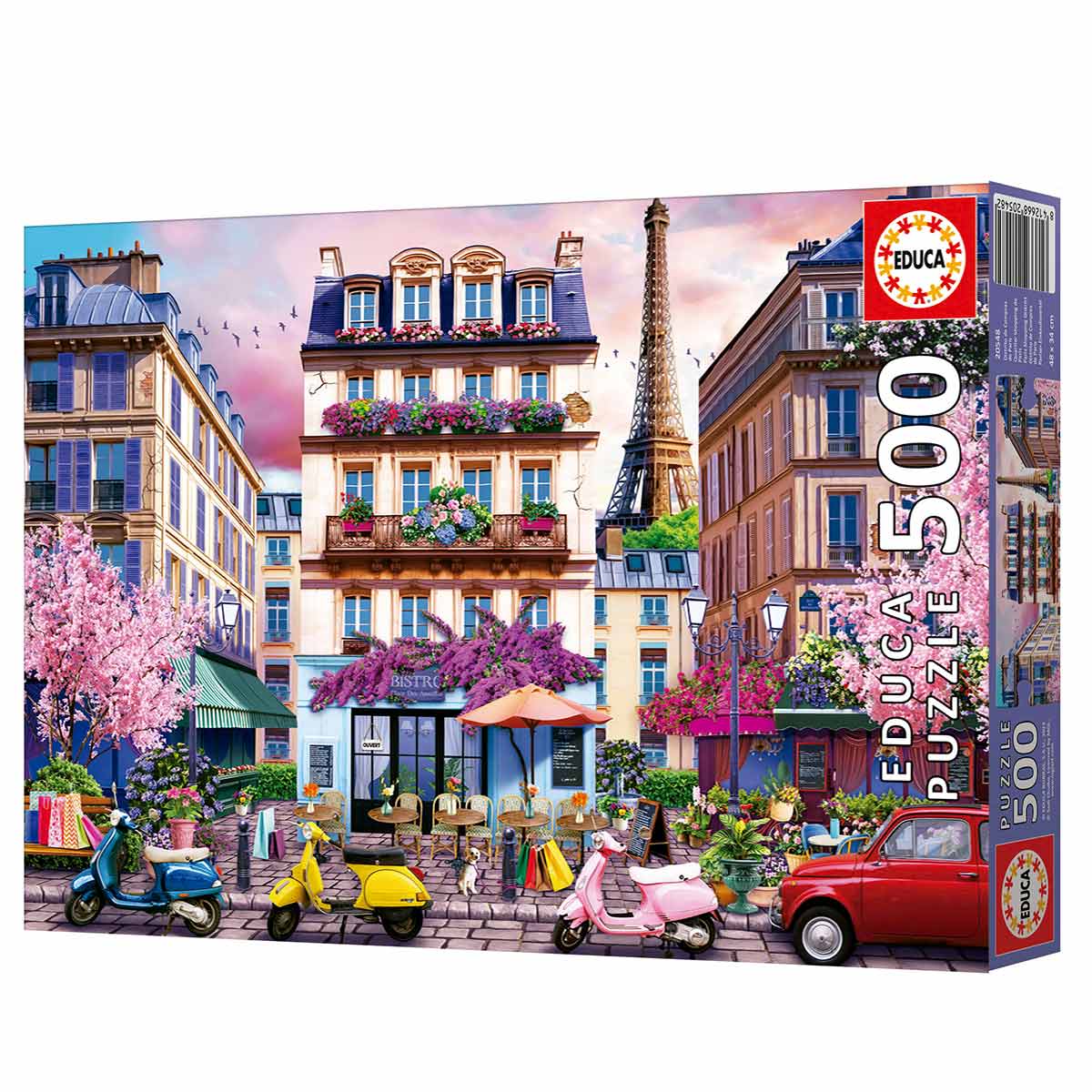 Puzzle Educa 500 Peças Distrito De Compras De Paris 20548 ( Imagem 4 de 4 ) - Preview