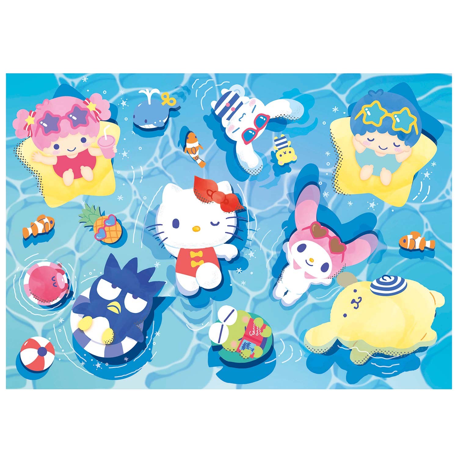 Puzzle Educa 500 Peças Hello Kitty 20586 ( Imagem 2 de 4 ) - Preview