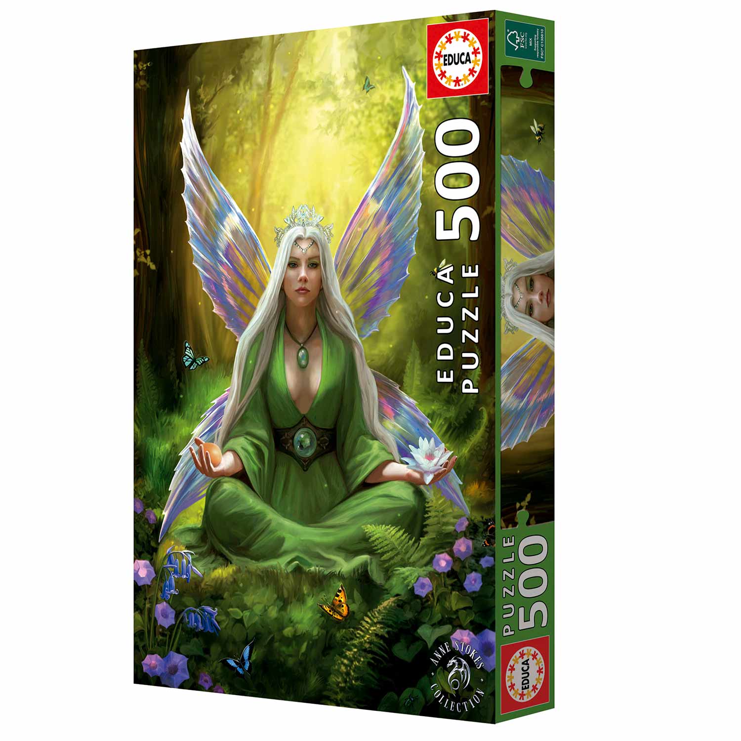 Puzzle Educa 500 Peças Imperatriz, Anne Stokes 20542 ( Imagem 4 de 4 ) - Preview