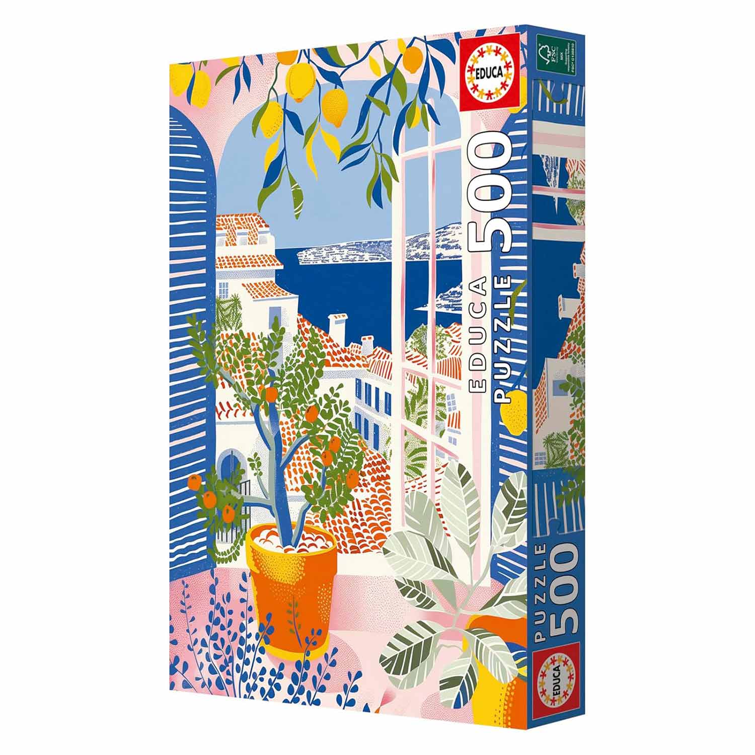 Puzzle Educa 500 Peças Lemon Ciello 20544 ( Imagem 4 de 4 ) - Preview