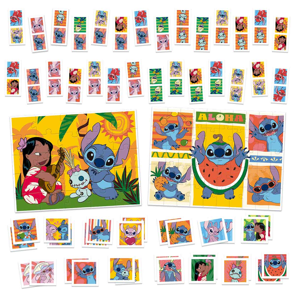 Superpack 4 Em 1 Disney Stitch Educa 20474 ( Imagem 2 de 4 ) - Preview