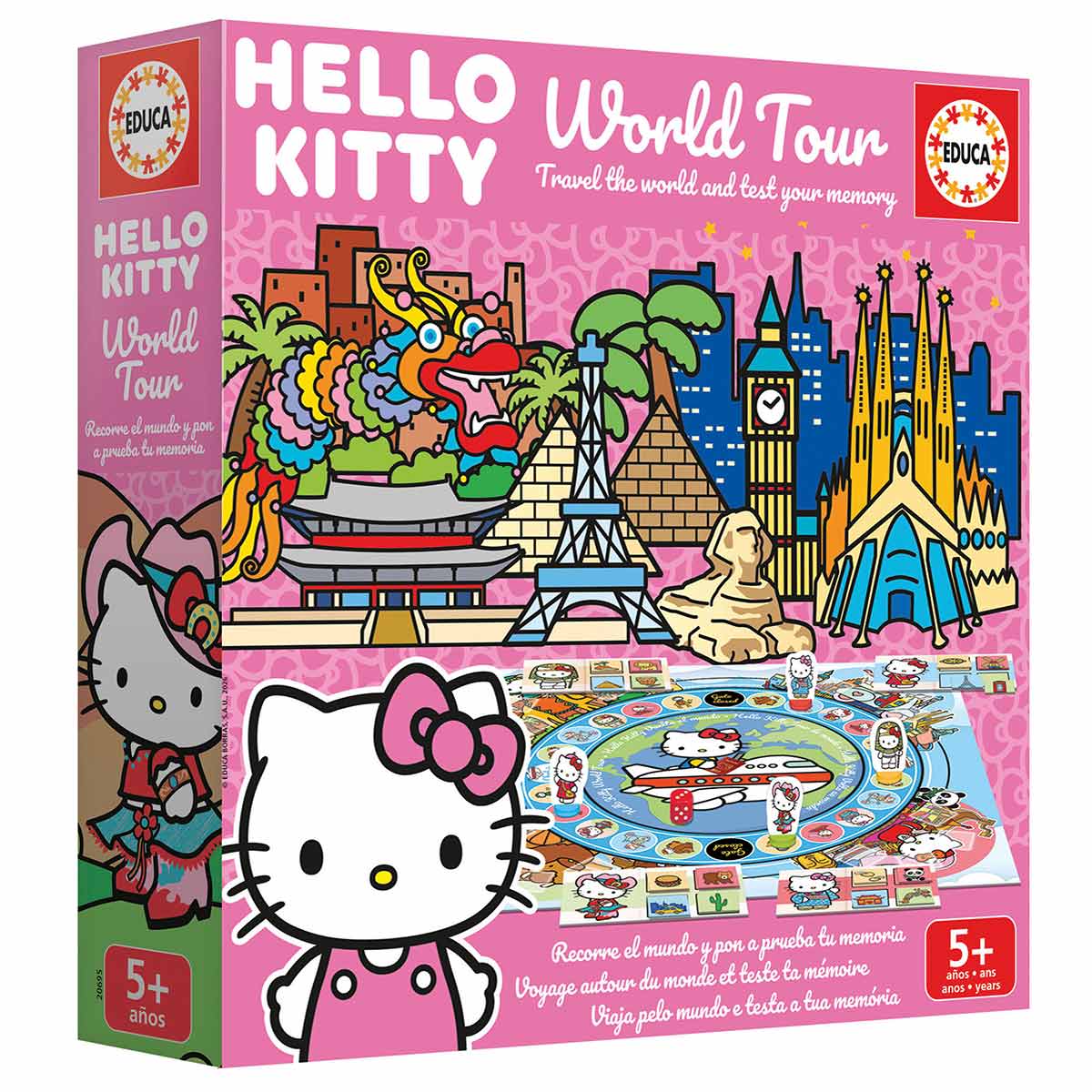 World Tour Hello Kitty Educa 20695 ( Imagem 4 de 4 ) - Preview