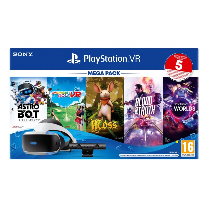 Sony PlayStation VR Mega Pack 3 + Câmara V2 + 5 Jogos PS4/PS5 ( Imagem 2 de 3 ) - Preview