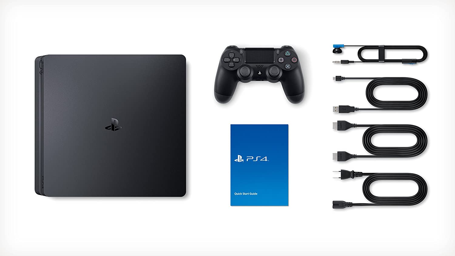Sony Playstation 4 PS4 Slim 500GB Jet Black PS4 ( Imagem 3 de 3 ) - Preview
