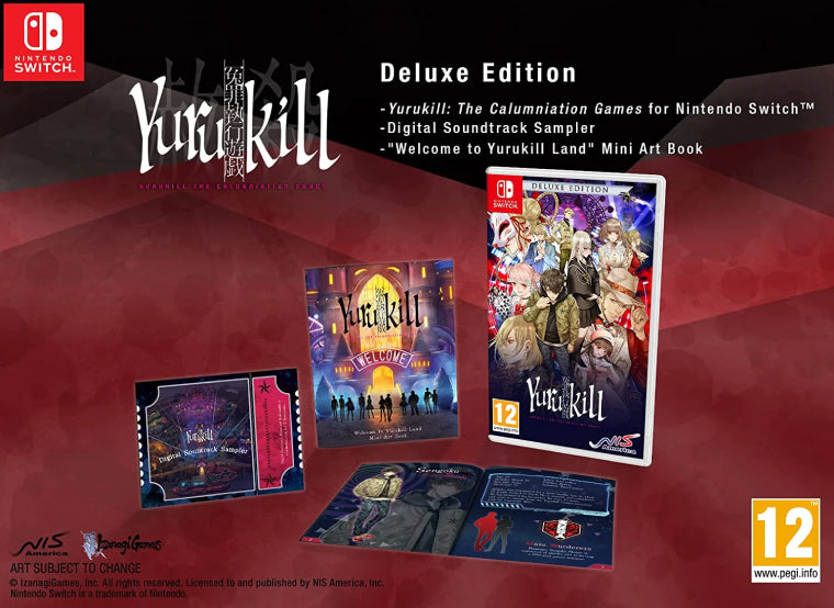 Yurukill: The Calumniation Games Deluxe Edition Nintendo Switch ( Imagem 2 de 2 ) - Preview