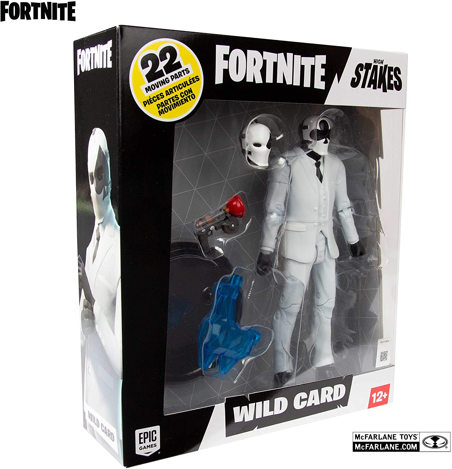 Figura Fortnite Wild Card Black (18cm) ( Imagem 2 de 3 ) - Preview