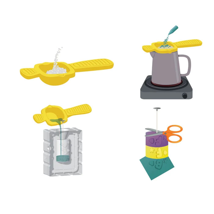 Cria As Tuas Velas Glow Mates Clementoni Idea 18351/18352 ( Imagem 4 de 4 ) - Preview