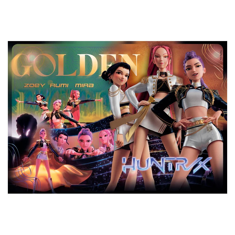Puzzle Clementoni 1000 Peças K-Pop Demon Hunters Golden Huntrix 37126 ( Imagem 2 de 3 ) - Preview