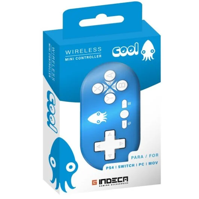 Comando Indeca - Wireless Mini Controller (Multiplataforma) Azul ( Imagem 2 de 2 ) - Preview