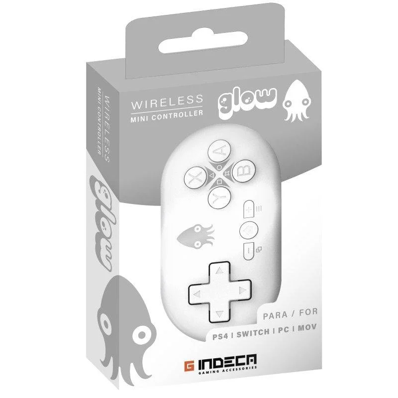 Comando Indeca - Wireless Mini Controller (Multiplataforma) Branco ( Imagem 2 de 2 ) - Preview
