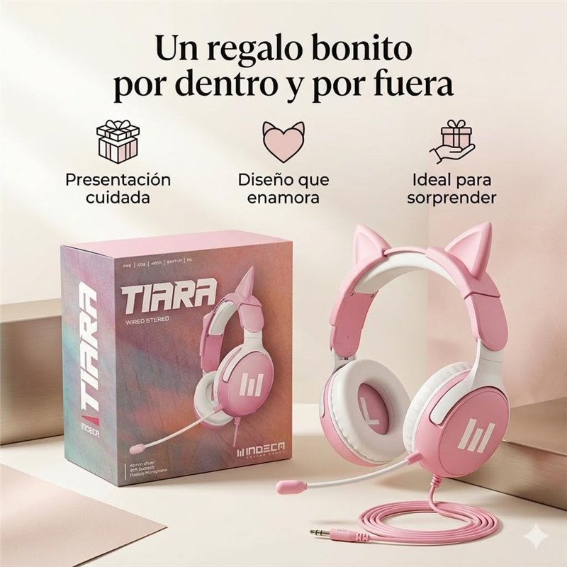 Headset Indeca - Tiara (Multiplataforma) ( Imagem 3 de 3 ) - Preview