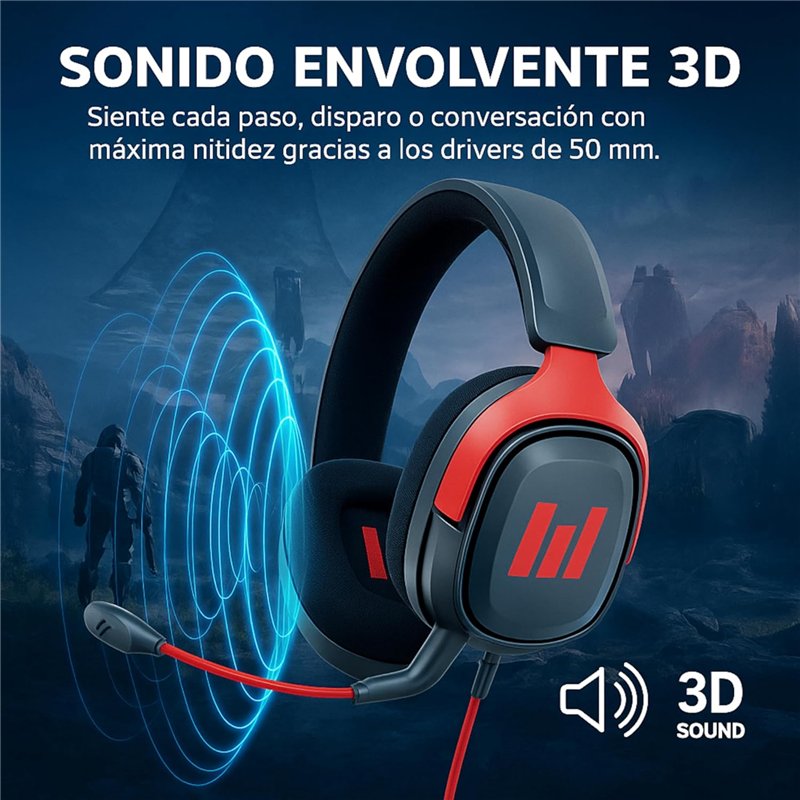 Headset Indeca - Vulkan (Multiplataforma) ( Imagem 3 de 4 ) - Preview