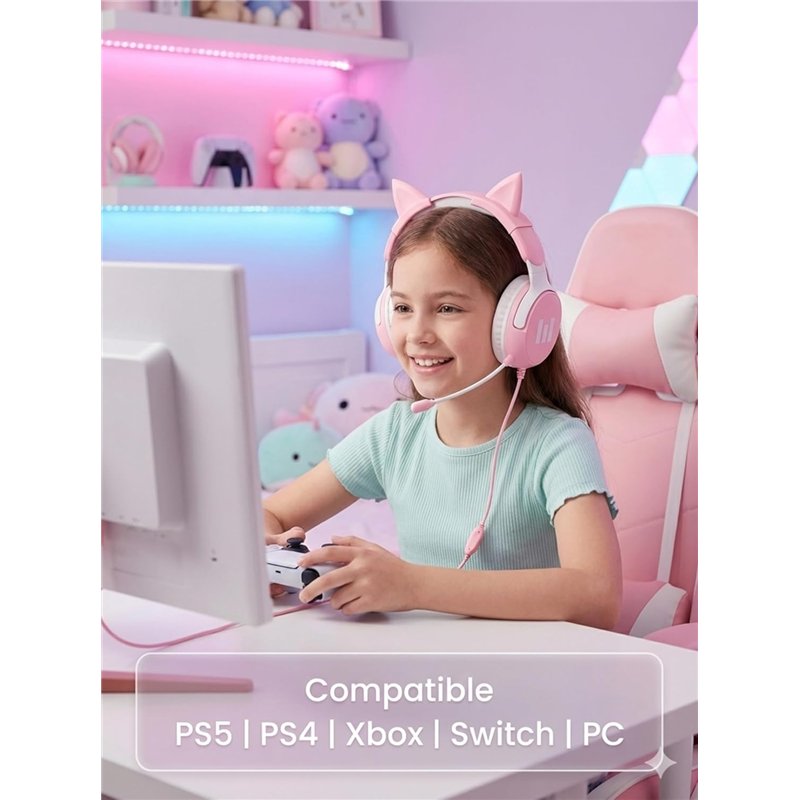 Headset Indeca - Tiara (Multiplataforma) ( Imagem 2 de 3 ) - Preview