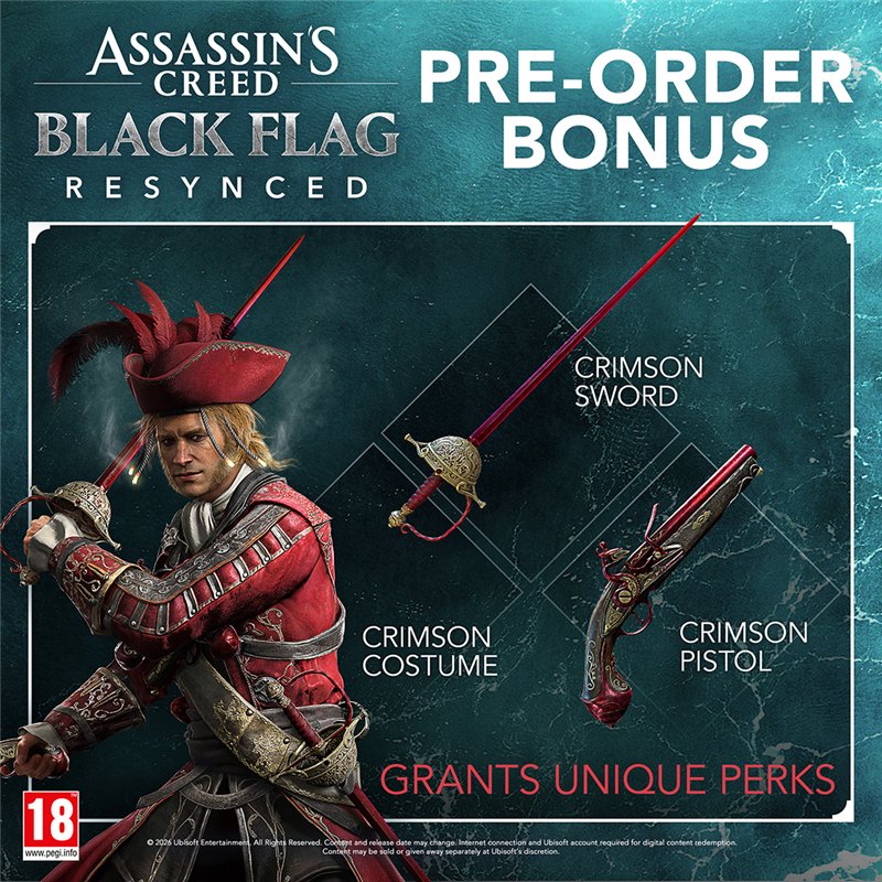 Assassin's Creed Black Flag Resynced - Launch Edition PS5 ( Imagem 3 de 3 ) - Preview