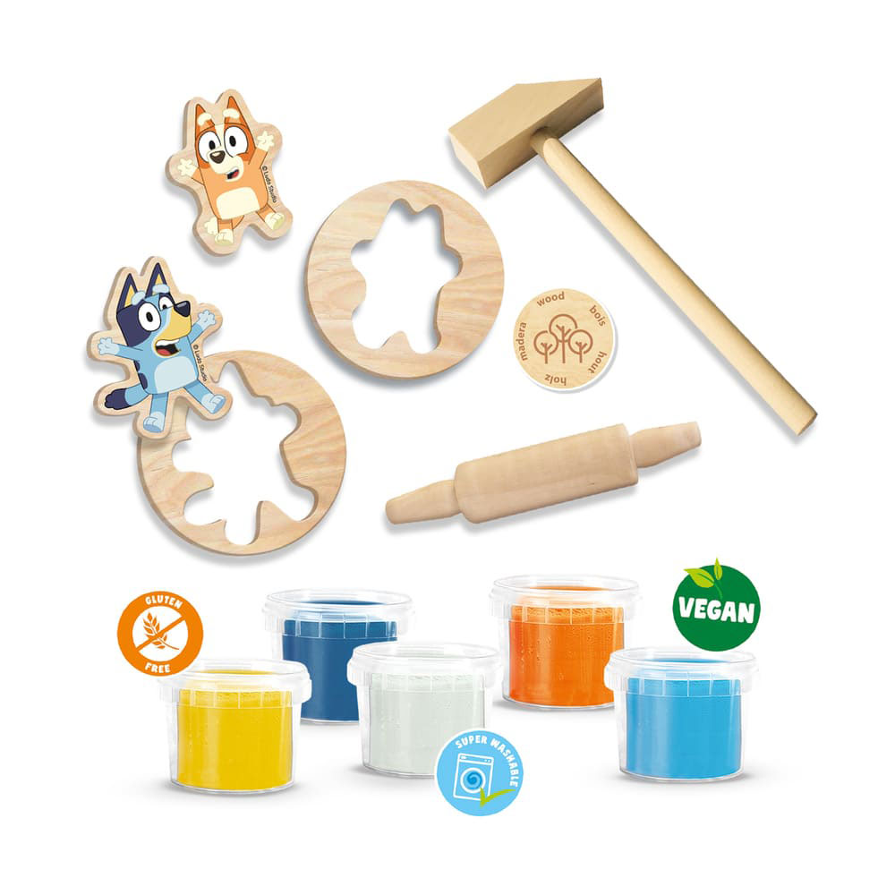 Bluey - Mega Set De Plasticina Com Acessorios Ses Creative 14097 ( Imagem 2 de 4 ) - Preview
