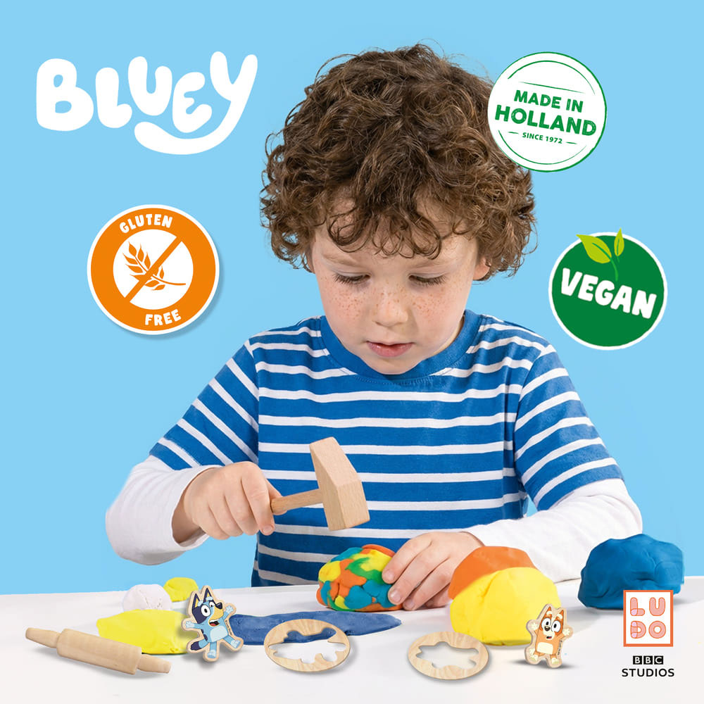 Bluey - Mega Set De Plasticina Com Acessorios Ses Creative 14097 ( Imagem 3 de 4 ) - Preview